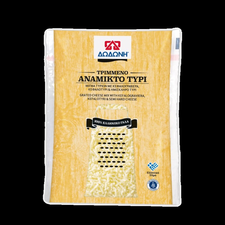 ΔΩΔΩΝΗ ΤΥΡΙ ΜΙΧ ΤΡΙΜΜ. 200GR ΣΑΚ.
