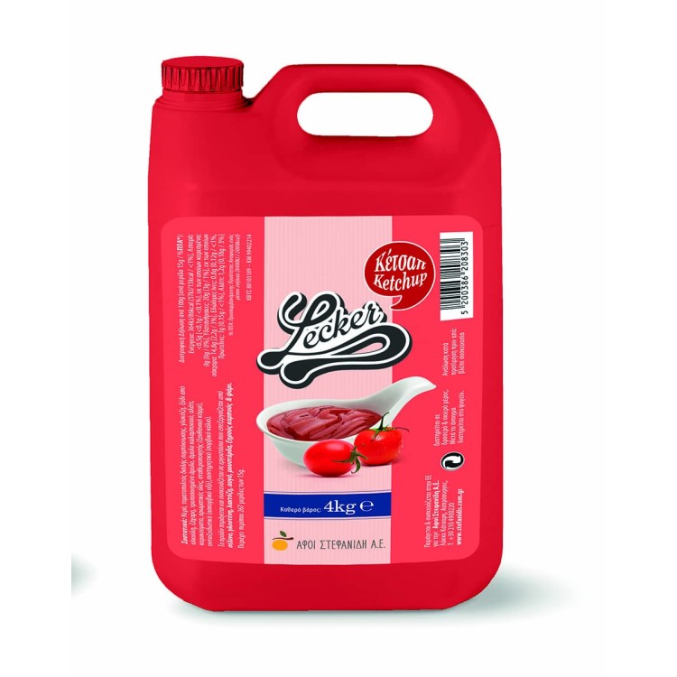 ΚΕΤΣΑΠ LECKER 4KG