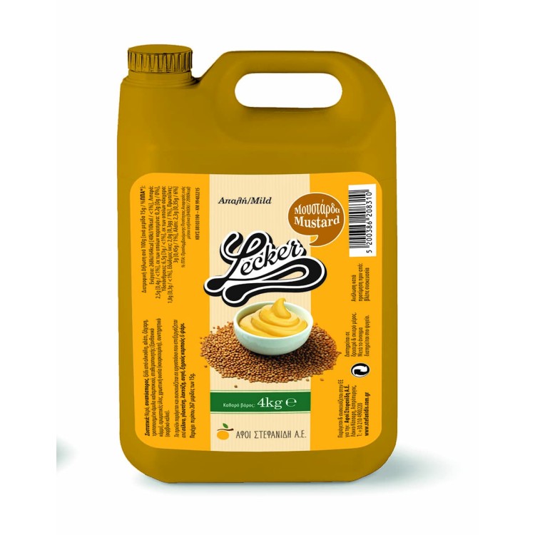 ΜΟΥΣΤΑΡΔΑ LECKER 4kg