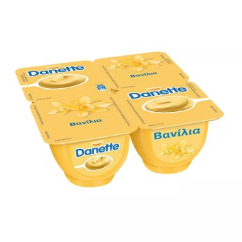 DANETTE ΒΑΝΙΛΙΑ 4χ125ΓΡ
