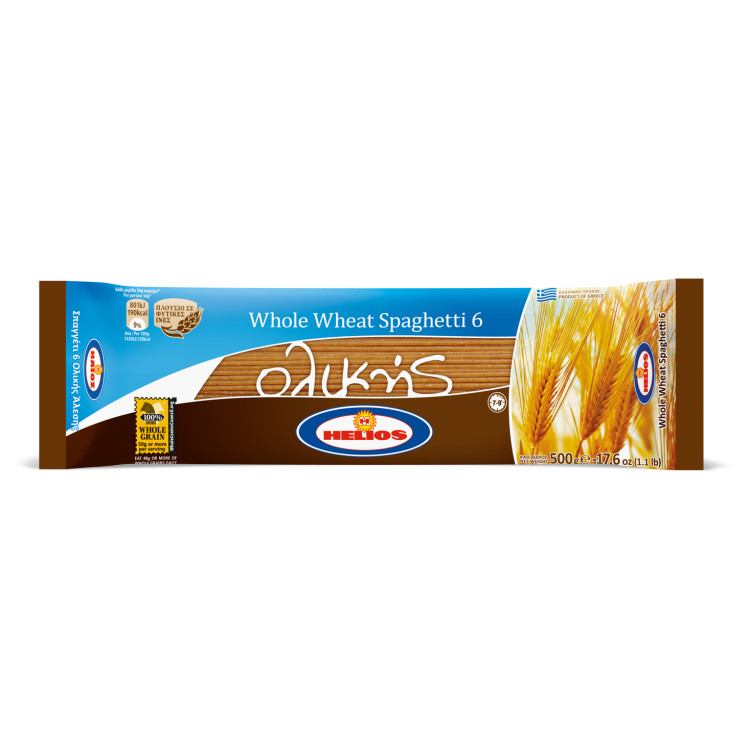  ΗΛΙΟΣ ΣΠΑΓΓΕΤΙ Νο6 ΟΛΙΚΗΣ 500gr (12TEM/KIB)