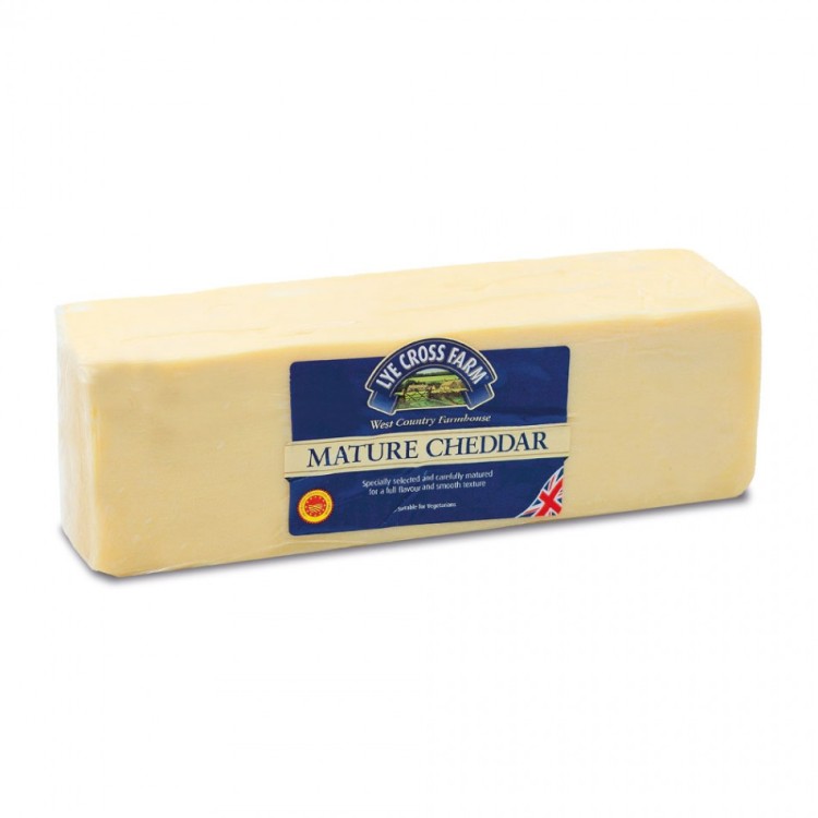 ΤΥΡΙ CHEDDAR ΛΕΥΚΟ 2,5kg LYE CROS FARM ΑΓΓΛΙΑΣ