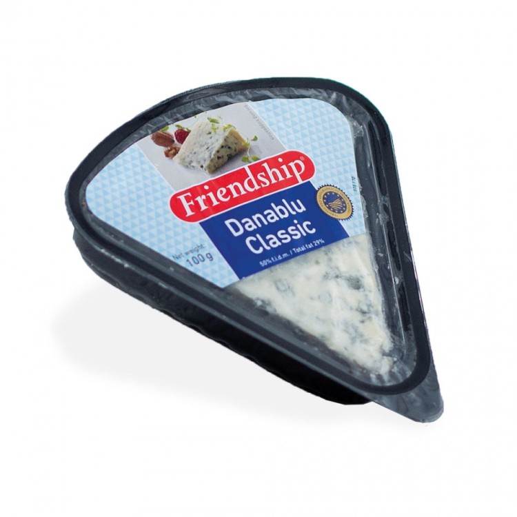 DANISH BLUE CHEESE ΜΕΡΙΔΑ 100ΓΡ ΣΚΑΦΑΚΙ