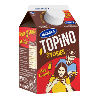 ΜΕΒΓΑΛ TOPINO ΓΑΛΑ ΜΕ ΚΑΚΑΟ 450ml
