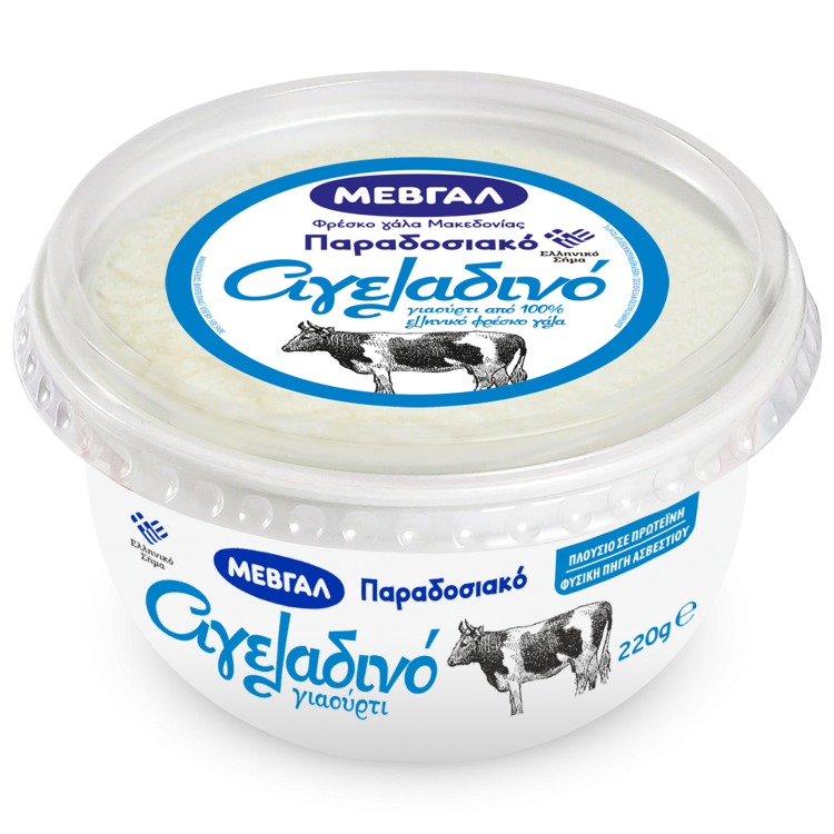 ΜΕΒΓΑΛ  ΓΙΑΟΥΡΤΙ  ΑΓΕΛΑΔΟΣ ΠΑΡΑΔΟΣΙΑΚΟ 220gr.