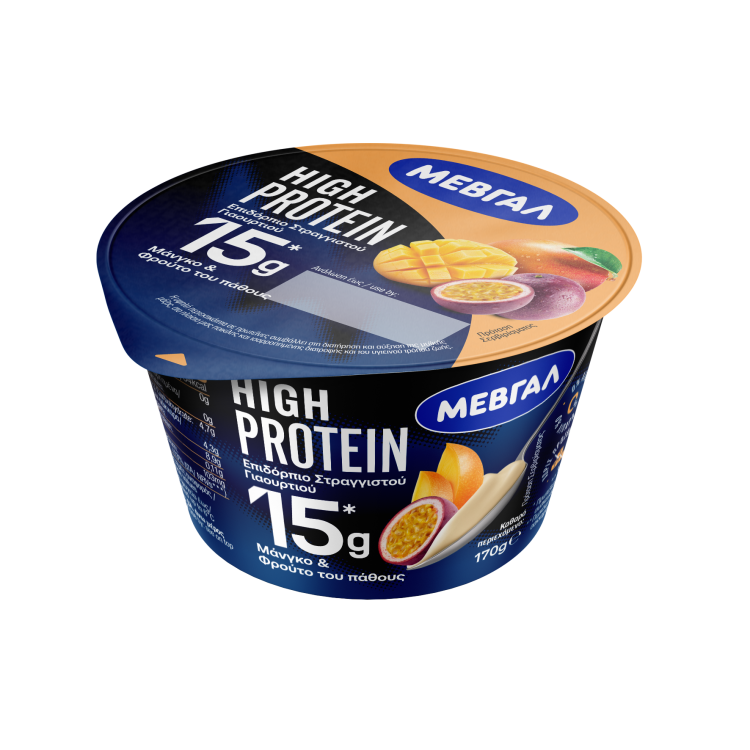 ΜΕΒΓΑΛ HIGH PROTEIN ΕΠΙΔΟΡΠΙΟ ΣΤΡΑΓΓΙΣΤΟΥ ΓΙΑΟΥΡΤΙΟΥ ΜΑΝΓΚΟ 170g