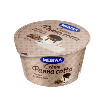 ΜΕΒΓΑΛ ΚΡΕΜΑ PANNA  COTTA  ΜΕ ΓΕΥΣΗ  KΑΦΕ 150gr