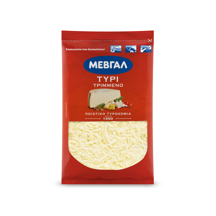 ΜΕΒΓΑΛ ΣΚΛΗΡΟ ΤΥΡΙ  ΤΡΙΜΜΕΝΟ  80gr