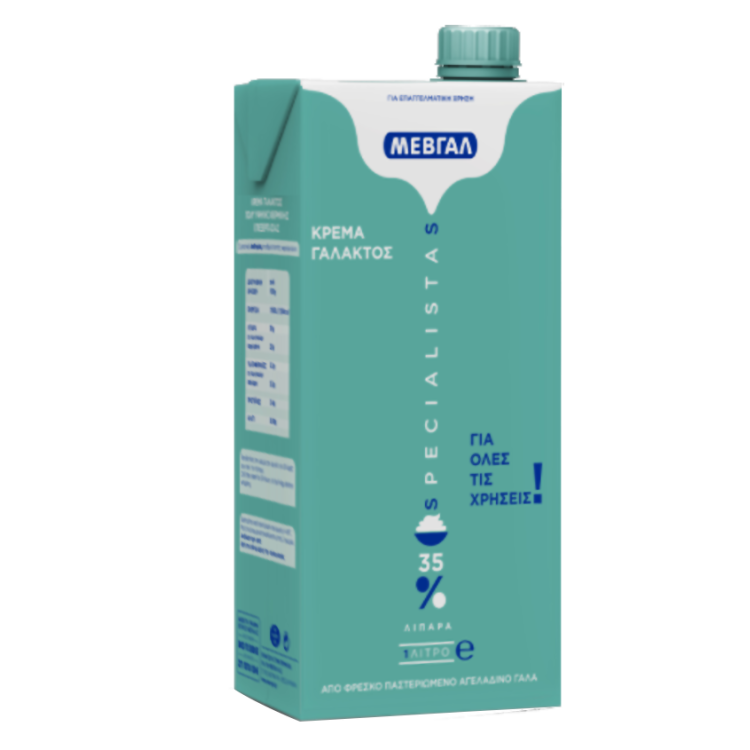 ΜΕΒΓΑΛ SPECIALISTAS  ΚΡΕΜΑ  ΓΑΛΑΚΤΟΣ  35% 1Lt