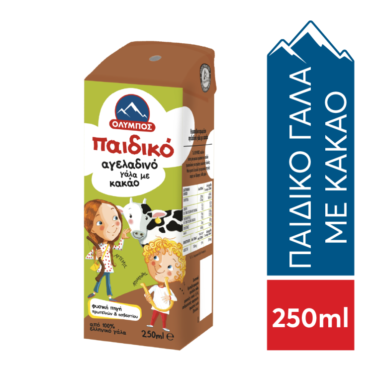 ΟΛΥΜΠΟΣ ΓΑΛΑ ΑΓΕΛΑΔΟΣ ΣΟΚΟΛΑΤΟΥΧΟ 250ml
