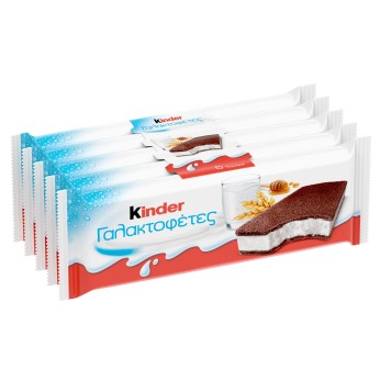 KINDER ΓΑΛΑΚΤΟΦΕΤΕΣ Τ5 (8 χ 140gr)