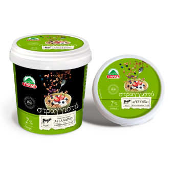 ΤΥΡΑΣ ΣΤΡΑΓΓΙΣΤΟ ΓΙΑΟΥΡΤΙ 2% 1kg