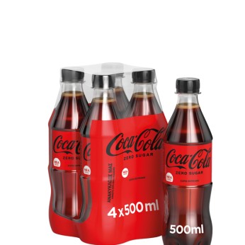 COCA COLA ZERO 500ml (6X4pack)