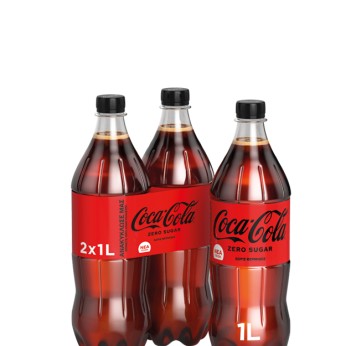 COCA COLA ZERO 1lΤ 3X2ΤΕΜ