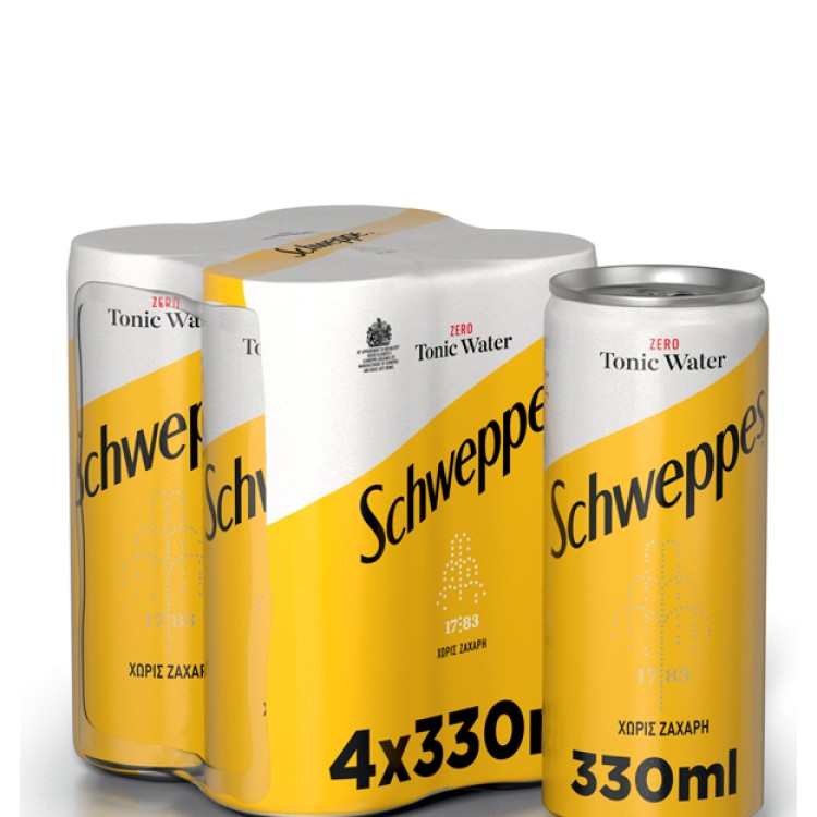 SCHWEPPES TONIC WATER SLK 330ml (6X4pack)