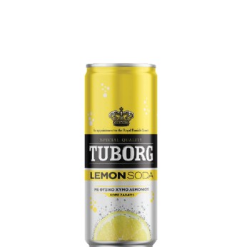 TUBORG ΣΟΔΑ LEMON SLK 330ml (4X6pack) 5+1