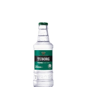 TUBORG TONIC WATER ΓΥΑΛΙ 250ml (24ΤΕΜ/ΚΙΒ)