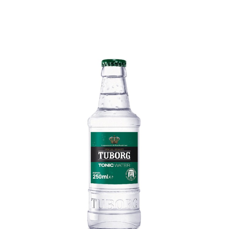 TUBORG TONIC WATER ΓΥΑΛΙ 250ml (24ΤΕΜ/ΚΙΒ)