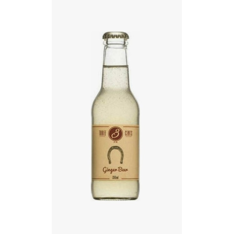 THREE CENTS GINGER BEER 24Χ200ml
