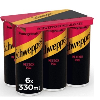 SCHWEPPES POMEGRANATE SLK 330ml (4X6pack)