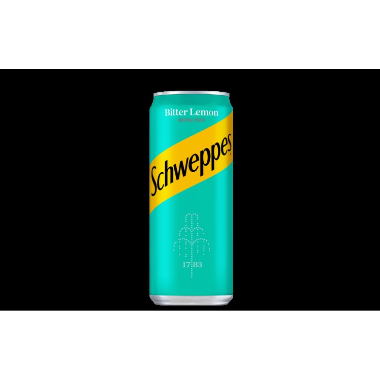 SCHWEPPES BITTER LEMON SLK 330ml (4X6pack)
