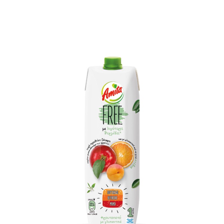 ΑΜΙΤΑ FREE ΠΒΜ 1lt (12x1lt)