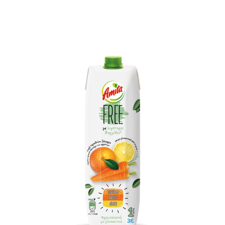 ΑΜΙΤΑ FREE ΠΚΛ 1lt (12x1lt)