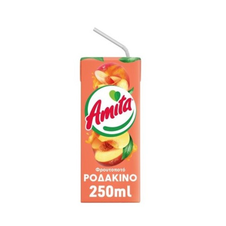 ΑΜΙΤΑ ΡΟΔΑΚΙΝΟ 250ml (24ΤΕΜ/ΠΑΚ)