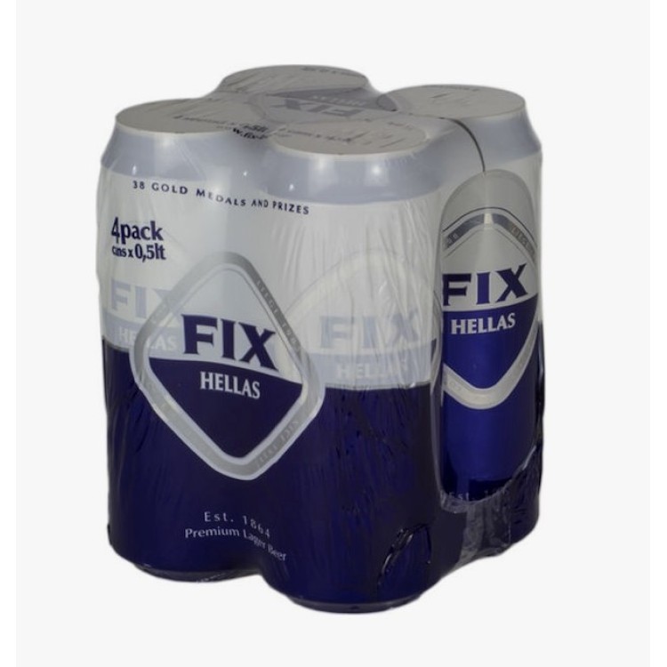 FIX HELLAS ΚΟΥΤΙ 500ml (6X4pack)-0,80€