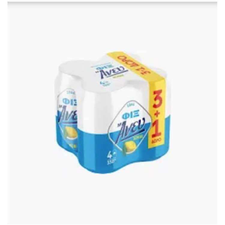 FIX ΛΕΜΟΝΙ ANEY  ΚΟΥΤΙ 330ml (6X4pack)3+1