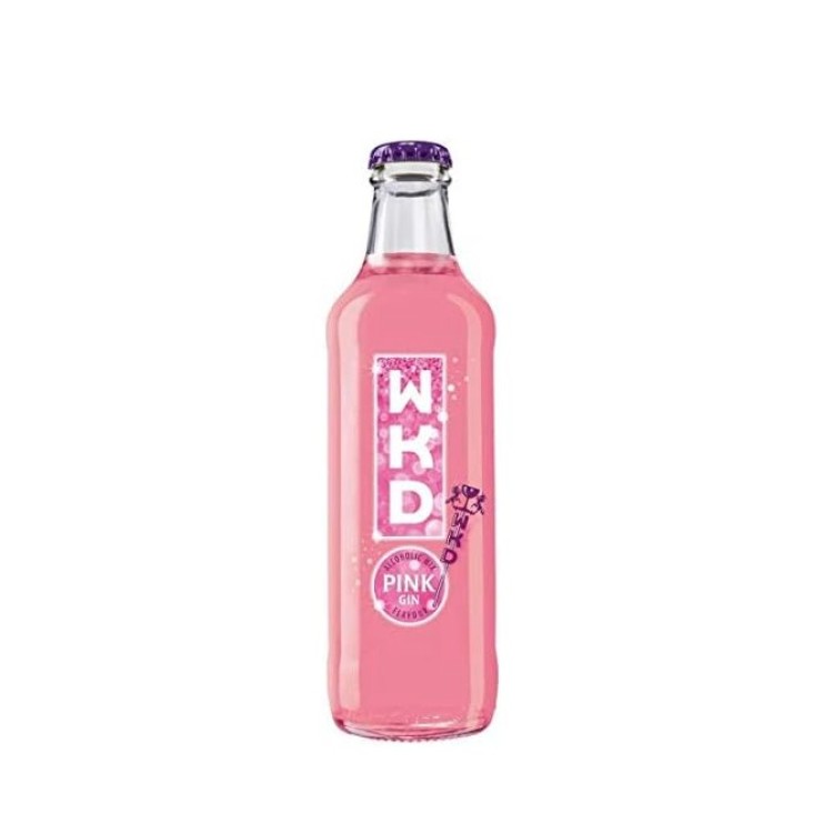 WKD PINK GIN FLAVOR MIX 4% 24X275ml