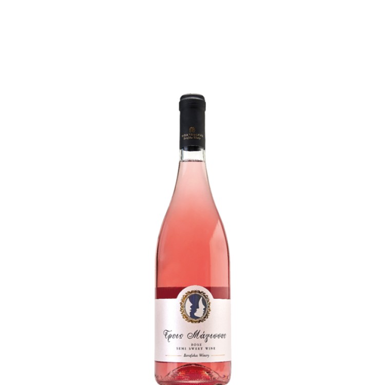 ΜΠΑΡΑΦΑΚΑ ΤΡΕΙΣ ΜΑΓΙΣΣΕΣ ΗΜΙΓΛ.ΡΟΖΕ 750ml 